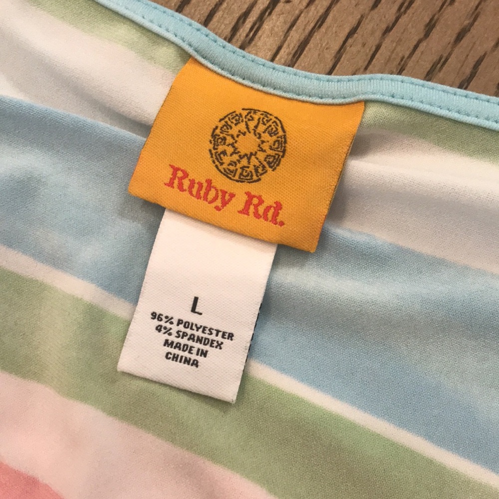 Ruby Rd. Multi colored Top - Picture 5 of 6